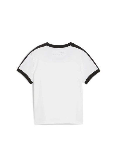 Puma Fenty X T7 Slim Tee Beyaz Kadın T-shirt & Polo