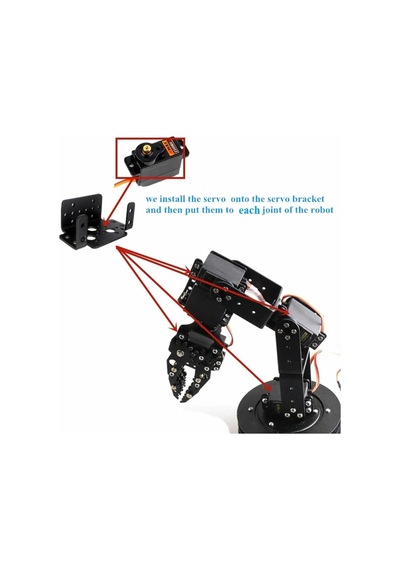 Servo Bracket Montaj Parçası