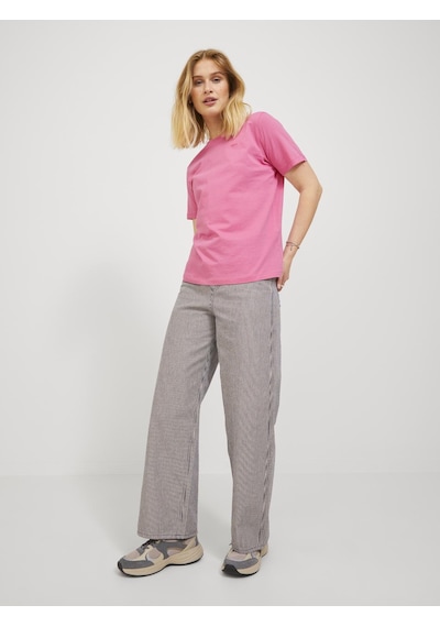 Jack & Jones Kadın Minimal Jjxx Logolu Tişört - Anna - 12206974 Carmine Rose Çok Renkli Jack & Jones Kadın Minimal Jjxx Logolu Tişört - Anna - 12206974 Carmine Rose Çok Renkli