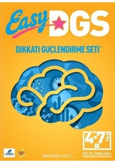 Easy Dikkati Güçlendirme Seti 4-7 Yaş B - Osman Abalı - Adeda