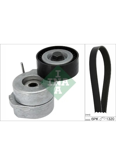 V Kayış Seti - Fiat Fiorino, Grande Punto, Punto, Linea, Mito - Schaeffler-ına-529034610