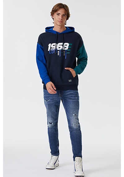 Loft Erkek Sweatshirt LF2031066 Lacivert
