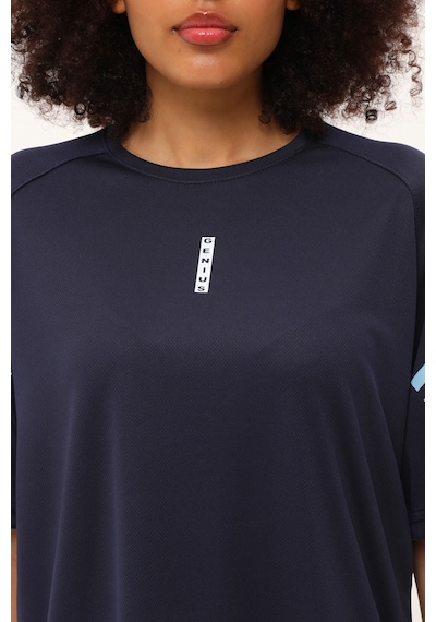 Genius Store Genıus Store Kadın Spor Tişört Baskılı Fitness, Antrenman Fit La
