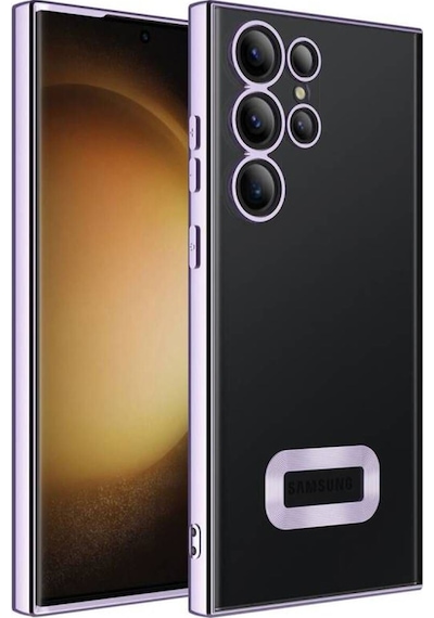 Teleplus Samsung Galaxy Uyumlu S22 Ultra Kılıf Lazer Omega Silikon