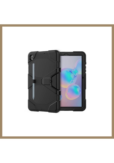 Bezos Samsung Uyumlu Galaxy T500 Tab A7 10.4 Kılıf Griffin Tablet Kapak - Siyah 22