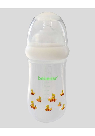 Bebedor Geniş Ağızlı PP Biberon 260 ML Sarı Arı Kod: 98322