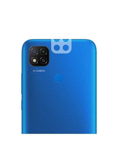Xiaomi Redmi 9C Kamera Lens Koruyucu Nano Cam Şeffaf Tam Kaplama