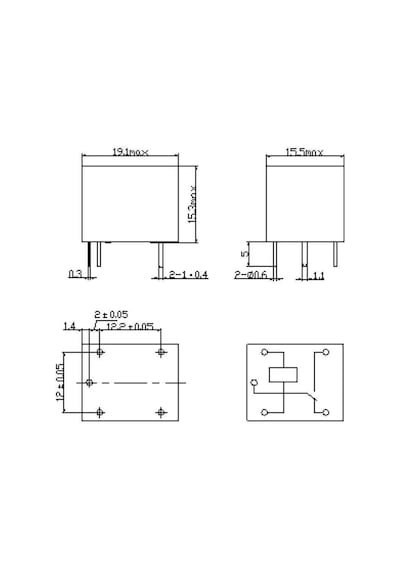 250v 10a Srd-12vdc-sl-c 12v Dc Röle 5 Pin Pcb Montaj Tip 220v No Nc Güç Rölesi