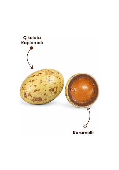 Bıldırcın Yumurtası Karamel Draje 250 G
