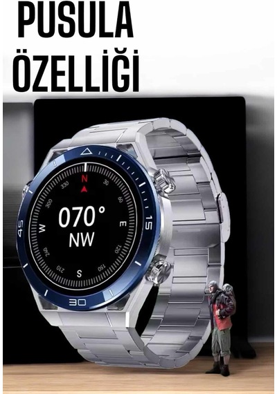 Akıllı Saat Yeni Nesil Bluetooth Bağlantılı Uyku Ve Sağlık Takibi Nfc Ve Gps