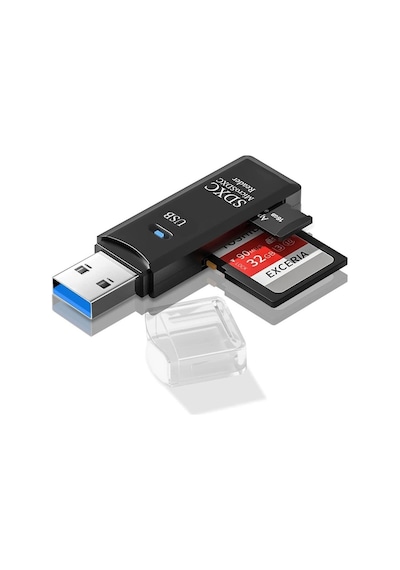 Usb To Sd/micro Sd Kart Okuyucu Çevirici Adaptör 2 Adet Card Reader