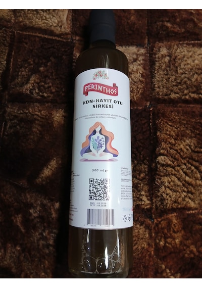 Perinthos Kadın-hayıt Otu Sirkesi 500 Ml Cam Şise