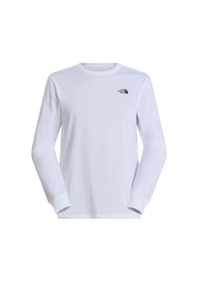 The North Face M Evolutıon Sımple Dome Regular Long Sle Erkek Tişört Nf0a8eu3fn41 Beyaz