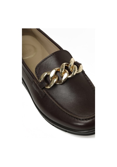 Polaris 105403.z6fx Kahverengi Kadın Loafer 000000000102202586 Kahverengi