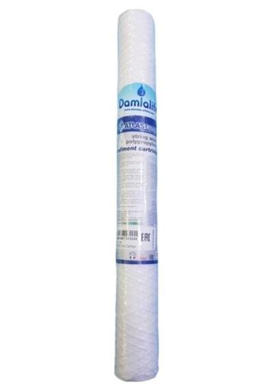 Atlas 20'' Inç Spun Sediment 5 Micron Tortu Ip Filtre