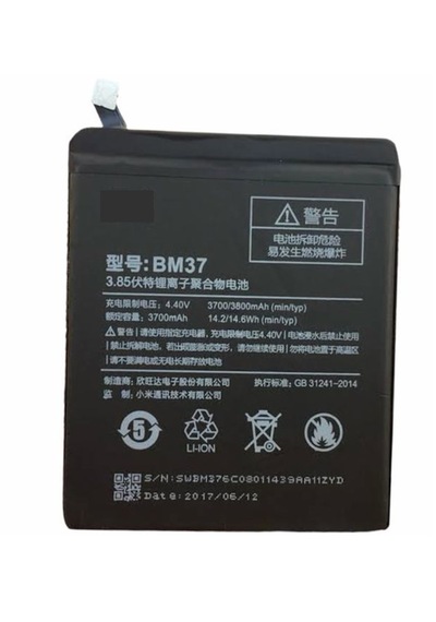 Xiaomi Uyumlu Mi 5s Plus Bm37 Batarya