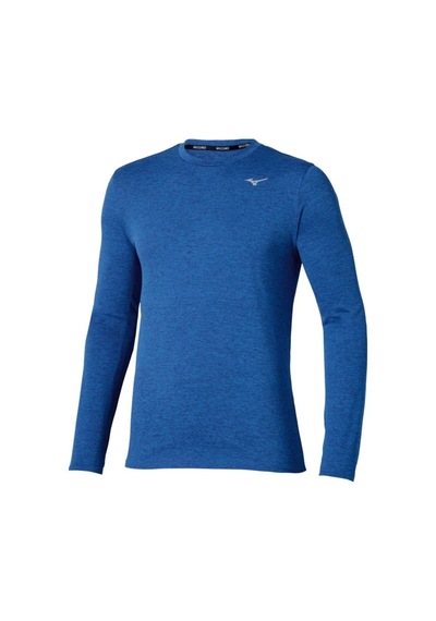 Mizuno Core Impulse Erkek Uzun Kollu Tişört Mavi Çok Renkli