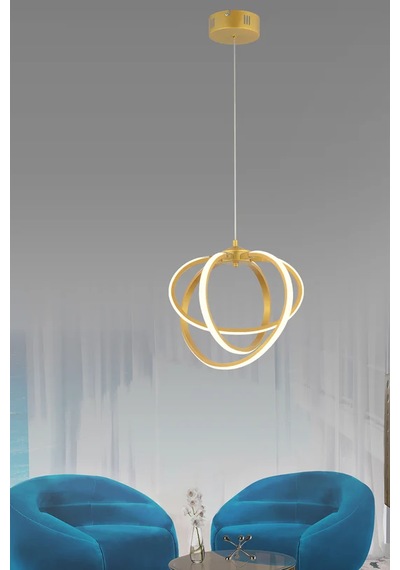 Jüpiter 3'lü Led Avize 2468-s97-5u-gx Gold