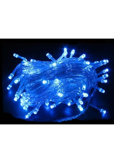 Yılbaşı Led Işık İp Led Mavi 15 Mt 8 Anımasyon Eklenemez Mavi