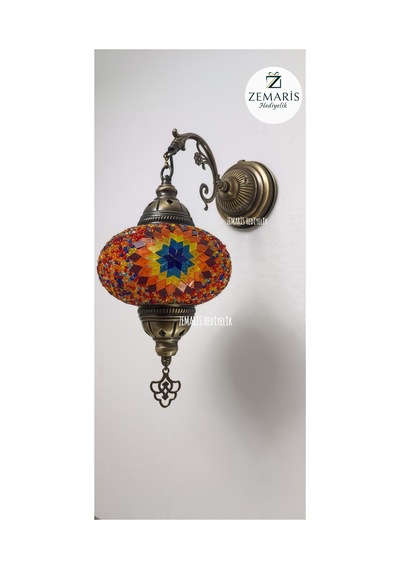 Şarjlı Aplik Büyük Camlı Kırmızı - 820082574 Kırmızı