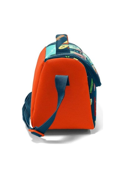 Coral High Kids Çivit Neon Turuncu Kaykay Desenli Thermo Beslenme Çantası 11723