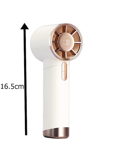 Fw50 Mini Turbo Jet Fan - Mini Şarjlı Vantilatör - Mini Fan Super Power 1 Adet