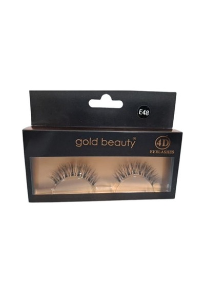 Gold Beauty 4d Eyelashes E48 Takma Kirpik