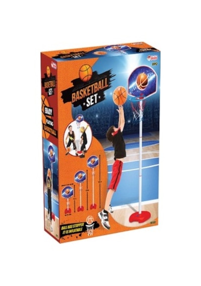 Ayarlanabilir Basket Potası Ve Top Seti - Eğlenceli Tasarım İle