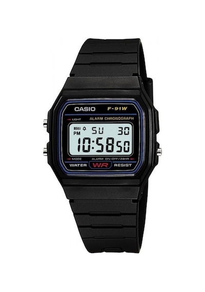 Casio F-91w-1dg-d Erkek Kol Saati Çok Renkli