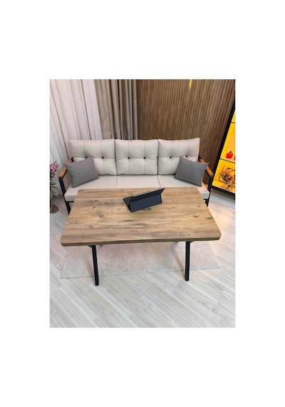 Houseart Dora 3 -1 - 1 + Masa + 2 Adet Puf , Balkon, Bahçe, Teras, Cafe - Salon - Metal Kanepe Koltuk Takımı , Çay Seti Krem Houseart Dora 3 -1 - 1 + Masa + 2 Adet Puf , Balkon, Bahçe, Teras, Cafe - Salon - Metal Kanepe Koltuk Takımı , Çay Seti Krem