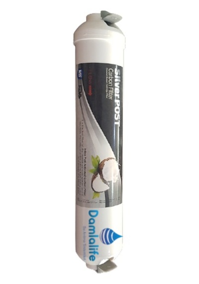Gümüş Iyonlu Coconatlı Nano Antibakteriyal Post Carbon Filtre