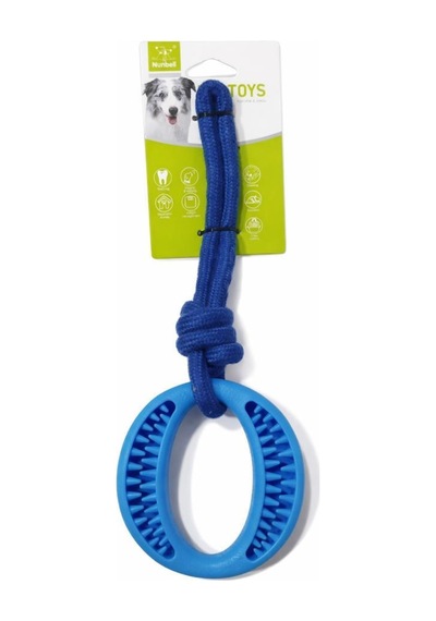 Nunbell Köpek Oyuncağı İpli Oval