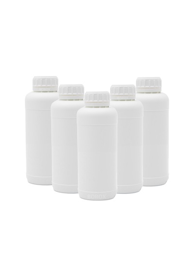 Şişe 500 Ml Plastik Yuvarlak. Kilit Kapaklı.Sızdırmaz Numune Şişe