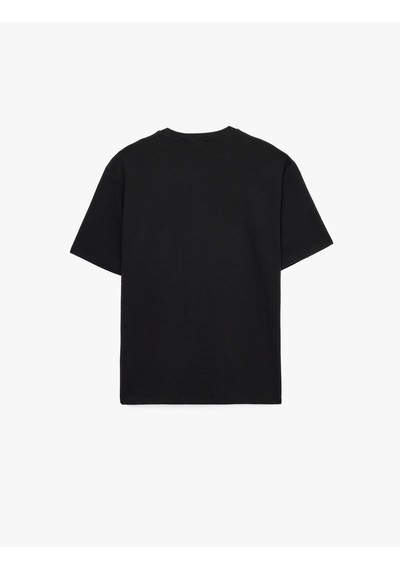 Koton Bisiklet Yaka Kısa Kollu Pamuklu Tok Kumaş Rahat Kalıp Basic Tişört Siyah 6sam10411mk Koton Bisiklet Yaka Kısa Kollu Pamuklu Tok Kumaş Rahat Kalıp Basic Tişört Siyah 6sam10411mk