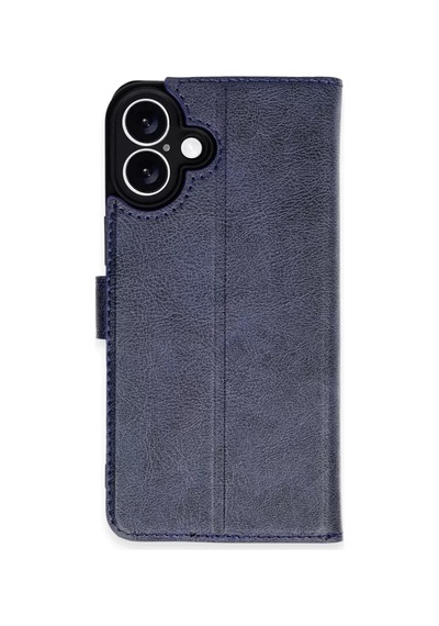 Apple iPhone Uyumlu  Uyumlu 16 Kılıf Trend S Plus Kapaklı Kılıf - Lacivert