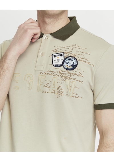 AR-MA Arma Erkek Regular Fit Likralı Pike Polo Yaka Tişört Y27374308601 001