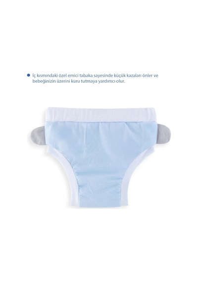 Babyjem Soft Alıştırma Külodu Mavi 3 Yaş