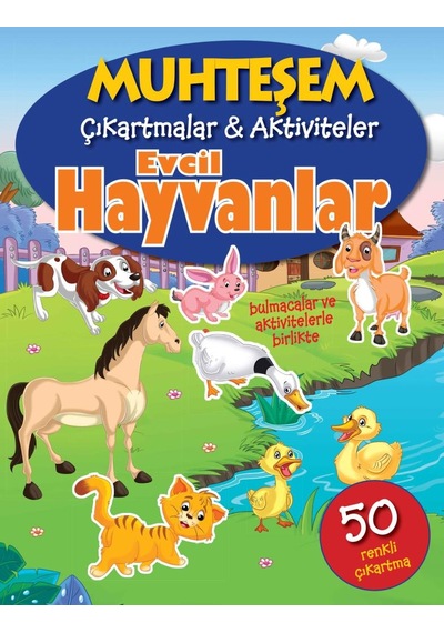 Muhteşem Çıkartmalar ve Aktiviteler - Evcil Hayvanlar