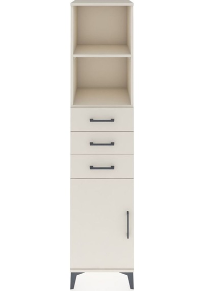 Hyperion Dolap 3 Raflı 3 Çekmeceli Tek Kapaklı 44x44x195 Aytaşı-aytaşı Aytası Hyperion Dolap 3 Raflı 3 Çekmeceli Tek Kapaklı 44x44x195 Aytaşı-aytaşı Aytası