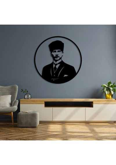 Ölümsüz Lider: Atatürk Metal Duvar Dekoru