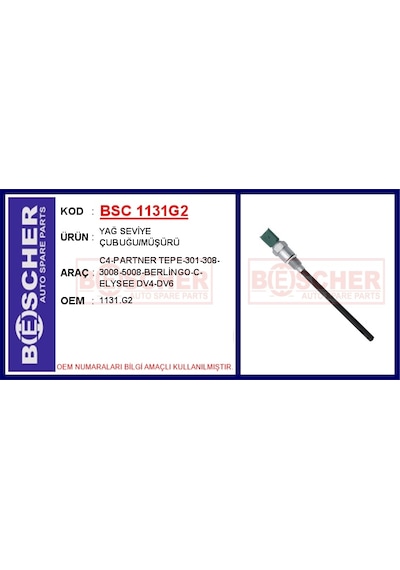 Bsc 1131g2 Motor Yağ Seviye Sensörü Müşiri P207-p208-p301-p307-p308-p2008-p3008-p5008-rzc-expert-partner- Berlıngo-c2-c3-c4-c5-ds3-ds4-ds5-jumpy-xsara-nemo 1.4-1.6 Hdı-bluehdı 1.6 Thp-vtı 1131.g2-93476501-96453990 - Bsc 1131g2 Motor Yağ Seviye Sensörü Müşiri P207-p208-p301-p307-p308-p2008-p3008-p5008-rzc-expert-partner- Berlıngo-c2-c3-c4-c5-ds3-ds4-ds5-jumpy-xsara-nemo 1.4-1.6 Hdı-bluehdı 1.6 Thp-vtı 1131.g2-93476501-96453990 -