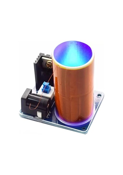 Mini Tesla Bobin Kit Demonte Modül Kablosuz Enerji İletimi Bd243 Dc 9 / 12v Temassız Elektrik