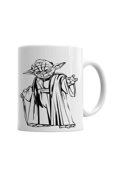 Yoda Traços Kupa Bardak Porselen Karışık