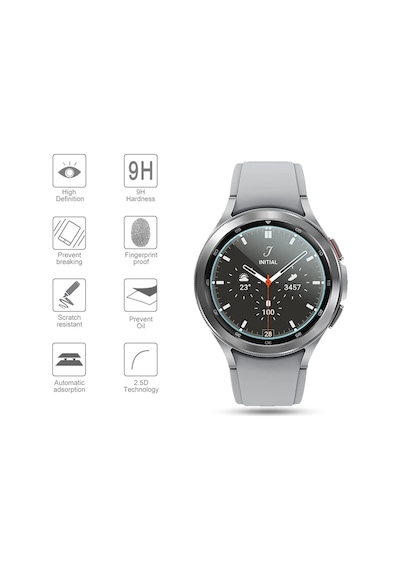 Samsung Uyumlu Galaxy Watch 4 46Mm Cam Ekran Koruyucu