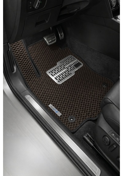 Otocraft Renault Clio 5 2019-2025 Uyumlu Kahverengi 3d Havuzlu Eva Oto Paspas Takımı 5 Parça Araca Özel