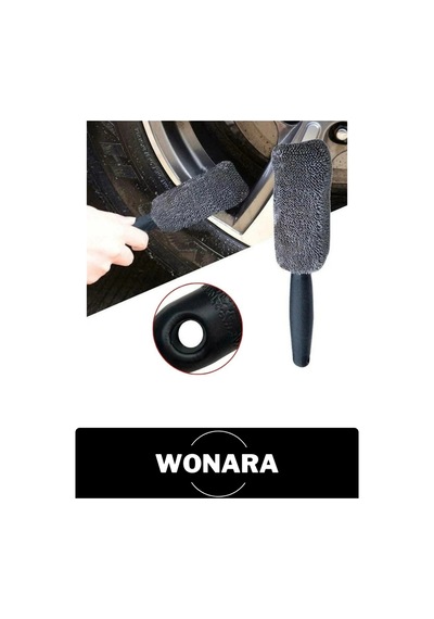 Jantfırçası Mikrofiber Jant Temizleme Fırçası Oto Lastik Yıkama Aparatı Araç Bakım Detaylı Temizlik