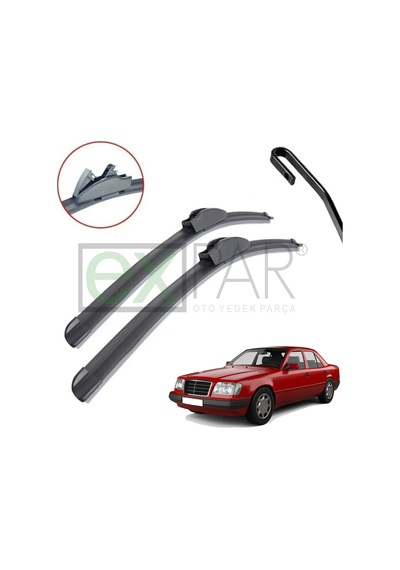 Mercedes Benz E Serisi Ön Cam Silecek Süpürgesi 1989 - 1995 W124 Ön Silecek E200 200e 230e 250d
