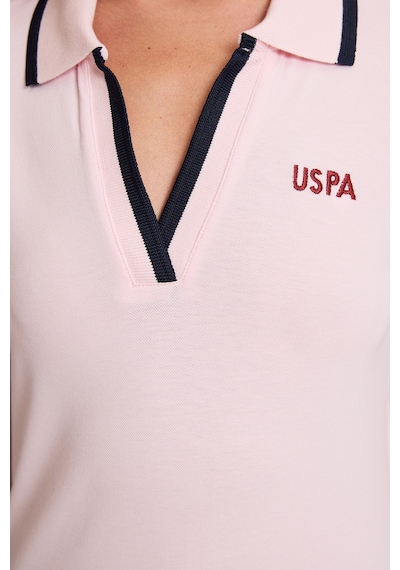 U.S. Polo Assn. U.s. Polo Assn. Kadın Açık Pembe Tişört 50323543-vr078 Acık Pembe