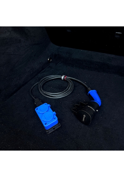 Bemis V2l Vehicle To Load Elektrikli Araç Uyumlu 2 Li Priz Uzatma Adaptörü 3 Metre Byd / Skywell 3.5 KW