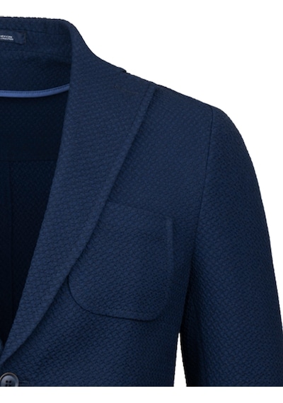 Hatemoğlu Lacivert Slim Fit Mono Yaka Klasik Ceket 33138 Lacivert